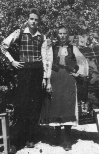 goja supruga obrena sa sinom rajkom,1964
